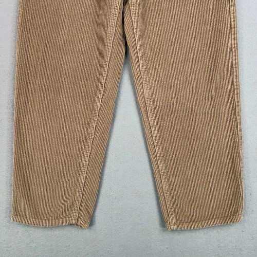 Empyre Pants Boys 24 Beige Relax Corduroy Baggy Loose Street Skate Y2K Kids - Picture 4 of 18