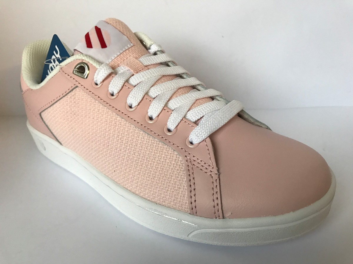 K-Swiss Kay Swiss Women's Court Pink Fashion Shoes SNEAKERS Size