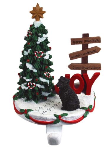 Bouvier Stocking Holder Hanger Uncropped - Picture 1 of 1