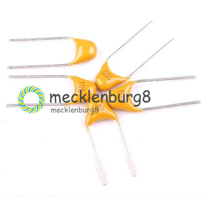 50Pcs 1uF 105 50V Monolithic Ceramic Chip Capacitor NEW