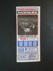 1987 DETROIT TIGERS BASEBALL RADIO GUIDE w/ ERNIE HARWELL & PAUL CAREY  ON COVER — photo 1