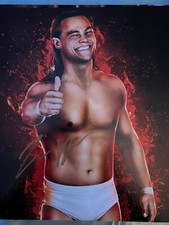 Bo Dallas Taylor Rotundo Signed AUTOGRAPH 8x10  Wrestling WWE NXT with COA