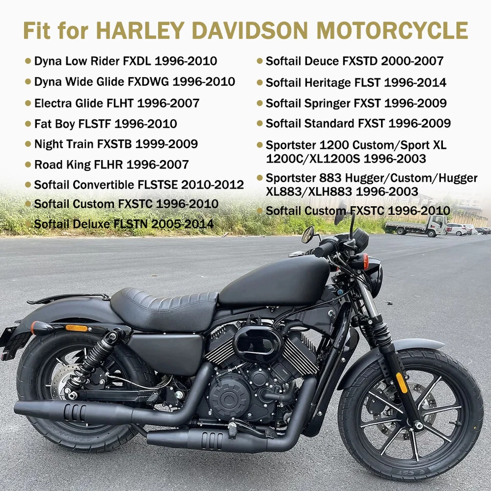 Soporte de percha de palanca de embrague negro para Harley Davidson Dyna Electra Glide Softail Foto 4 de 4