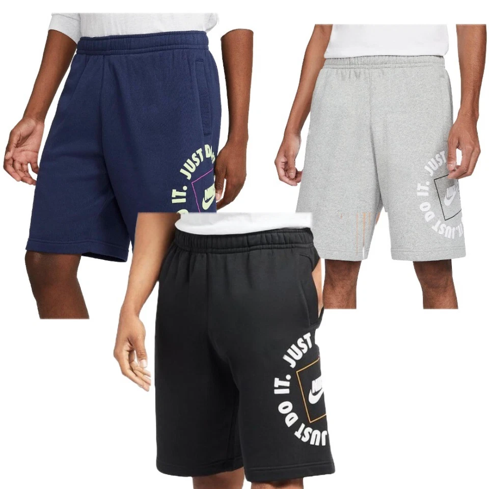 Nike Men's Shorts JDI Sportswear Fleece Athletic Just Do It NSW Training Shorts