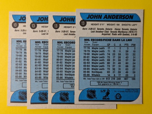 1986-87 O-Pee-Chee NHL Hockey Cards OPC U-Pick 1 - 126 Complete your Set. - Picture 53 of 371