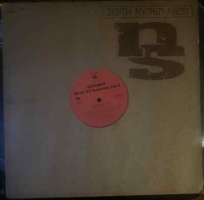 BEYONCE  feat. JAY-Z - DEJA VU 12 inch black vinyl single