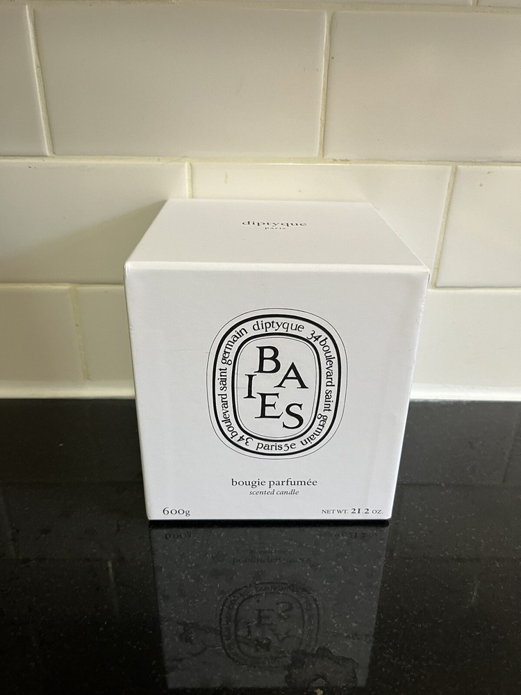 EMPTY Diptyque Baies Scented Candle Box 21.2 Oz 600g