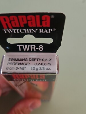 Poisson Nageur Rapala Twitchin' Rap 12cm - Leurre de la pêche