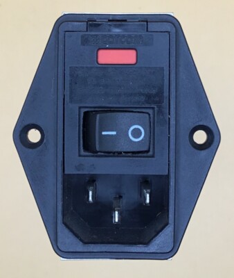 CORCOM PE0S0DLXC AC Power Entry Modules 10A DUAL FUSE VERTICAL MOUNT