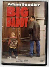 Big Daddy DVD Widescreen Adam Sandler Joey Lauren Adams Jon Stewart 1999