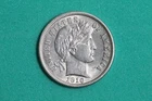 1916 Barber Dime #M15707