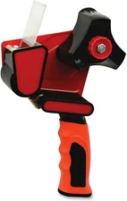 Sparco 3" Packaging Tape Dispenser, 1/EA (SPR68535), Red and Black