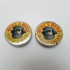 Burt's Bees Hand Salve 0.30 0z./8.5g Travel/Mini Size Tin 2 Pack Sealed