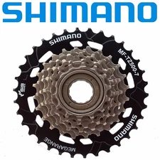Shimano MF-TZ500 7-speed 14-34t MegaRange Bike Freewheel gear fits Sunrace