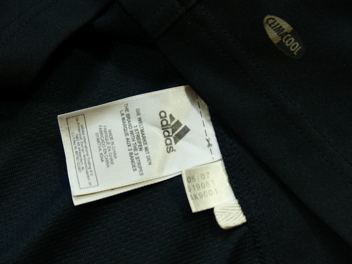 貴重品　2007年クラシックオールブラックスユニフォーム　ゲームシャツ RUGBY SHIRT ALL BLACKS NEW ZEALAND ADIDAS 2007/08/09 HOME