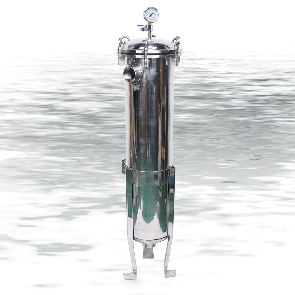 2" NPT Bag Filter Housing 150 Psi 304 Stainless Steel In/Out #2 Bag with meshUS - Image 2 of 4