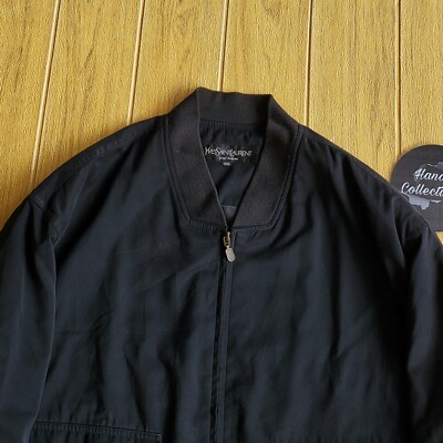 Vintage YSL YVES SAINT LAURENT Harrington Jacket | eBay