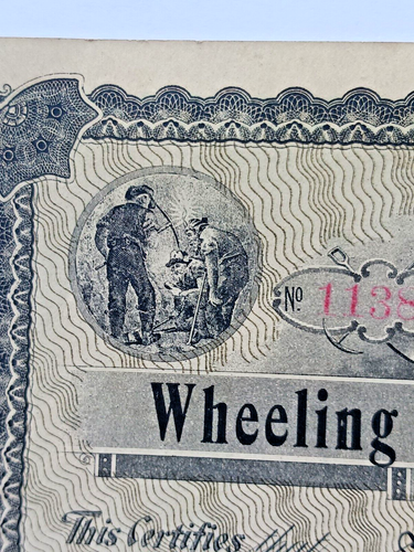 ~Wheeling Gold Mining Company 1912 Stock Certificate – Phoenix Arizona~ - Picture 4 of 8