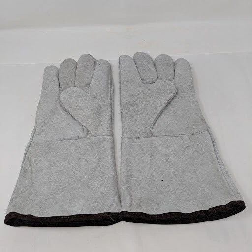 Guantes de trabajo industriales de cuero Memphis Glove # 4150B paquete de 12 Foto 4 de 4