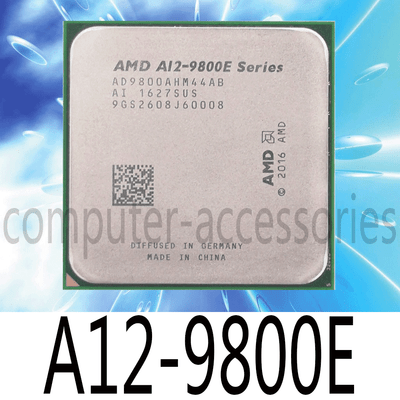 Amd A12 9800e 3 1ghz 4mb Socket Am4 Radeon R7 Cpu Processor Ebay