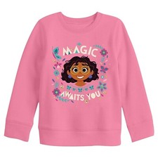 Girls Disney Encanto Sweatshirt Shirt Movie Girls 5 6 7 8 Mirabel XS S M NWT