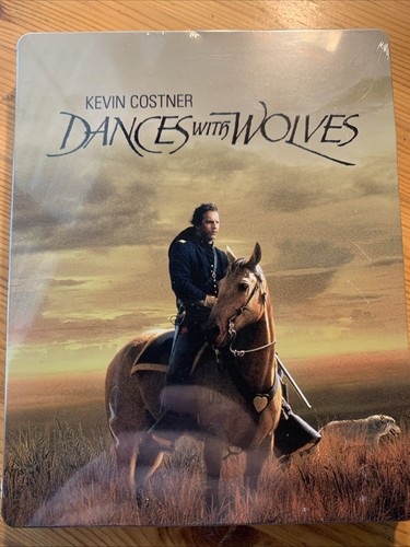 DANCES WITH WOLVES: Blu Ray LTD ED STEELBOOK (BRAND NEW, SEALED)
