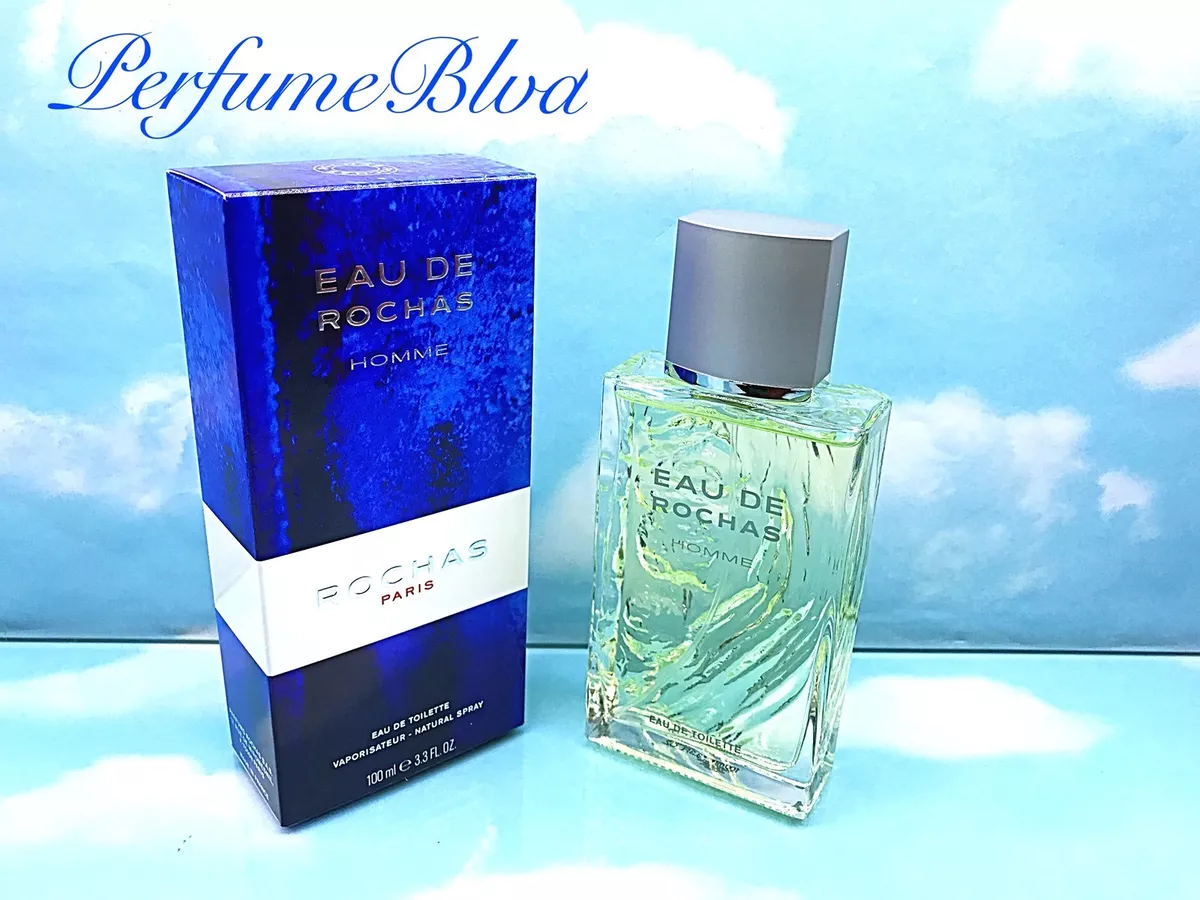 ROCHAS EAU DE ROCHAS HOMBRE 3.3 FL.OZ 100 ML EAU DE TOILETTE SPRAY PARA HOMBRE SELLADO