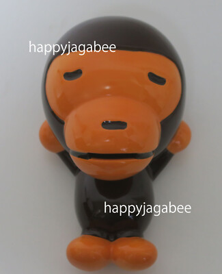 A BATHING APE BAPE PLAY Goods BABY MILO COIN BANK Brown
