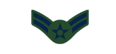 2'' air force e-3 a1c airman first class bdu bumper sticker decal usa made