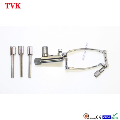   Reusable Stainless Steel Biopsy Needle Guide for GE 12L-RS Ultrasound Probe