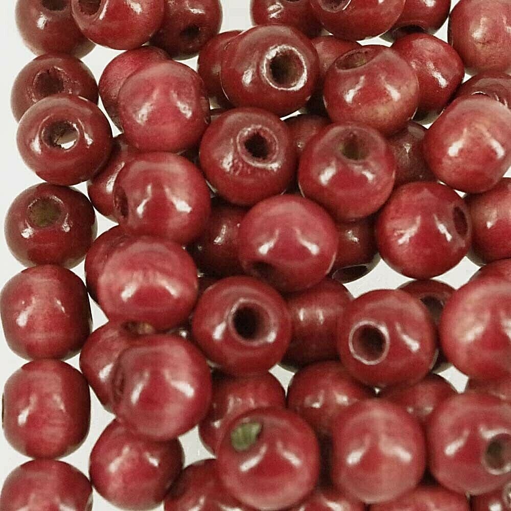 12mm wooden beads, Wood craft Beads, Pack 100, Choose Your Colour, Kids