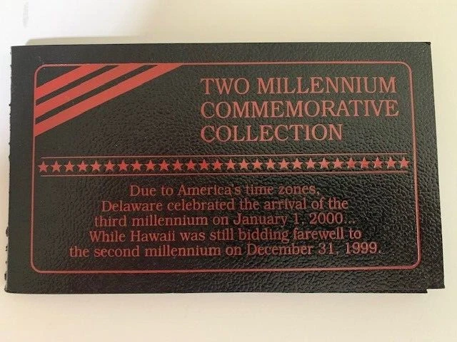TWO MILLENNIUM COMMEMORATIVE COLLECTION, Delaware & Hawaii First Day Covers - Image 4 of 4