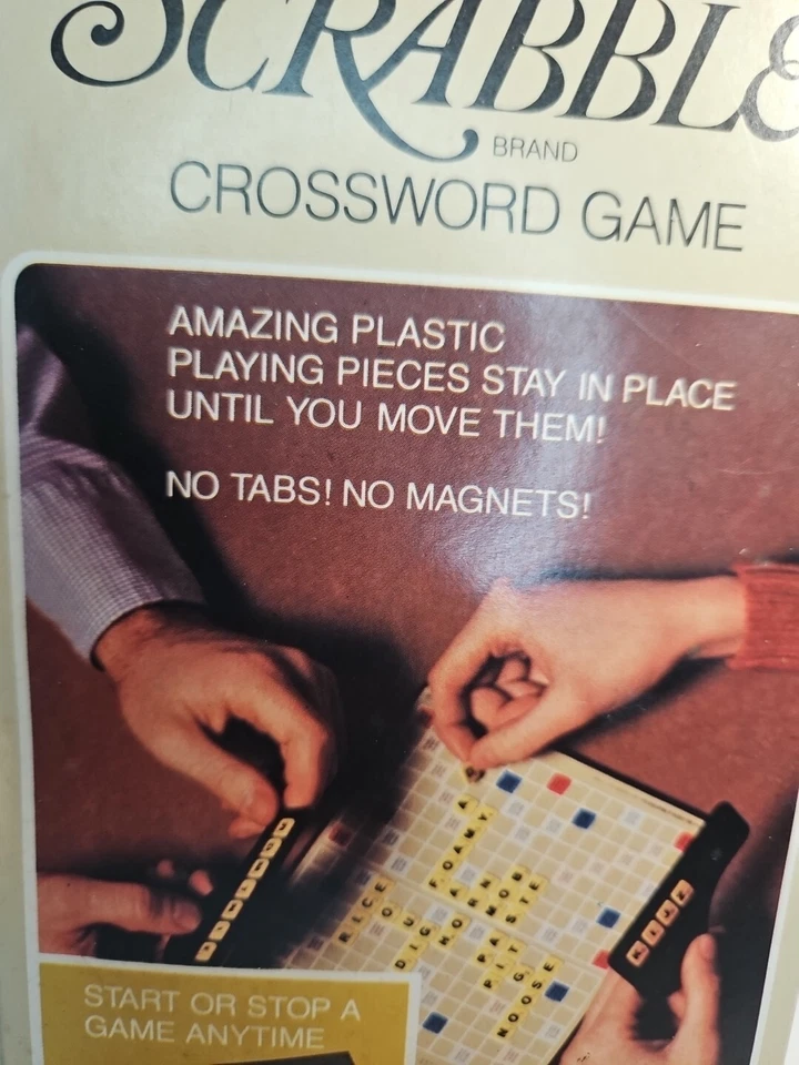 Vintage (1978) POCKET EDITION SCRABBLE NEW!! OLD STOCK...OPENED.  UNUSED! - Image 3 of 4