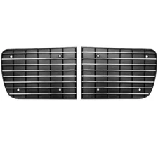 1967 68 Camaro RS Grille Headlight Lamp Cover Return w/Chrome Trim Left & Right