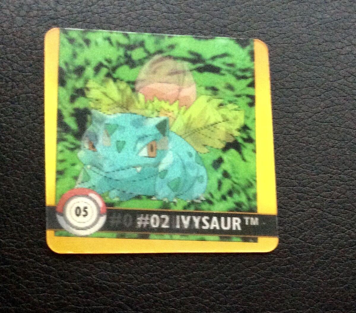1999 Bulbasaur / Ivysaur Pokemon premier Flipz Action 3D 1999 Bulbasaur / Ivysaur Pokemon premier Flipz Action 3D