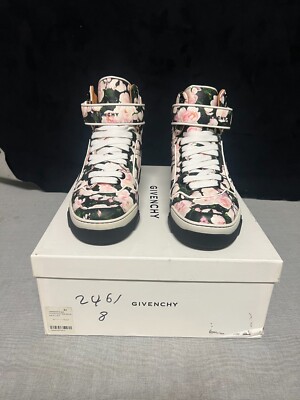 GIVENCHY TYSON HIGH SNEAKER MULTI 2461 GREEN PINK | eBay