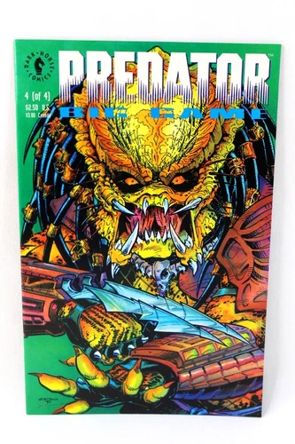 Predator Big Game #4 Chris Warner Variant 1991 Dark Horse Comics F-/F
