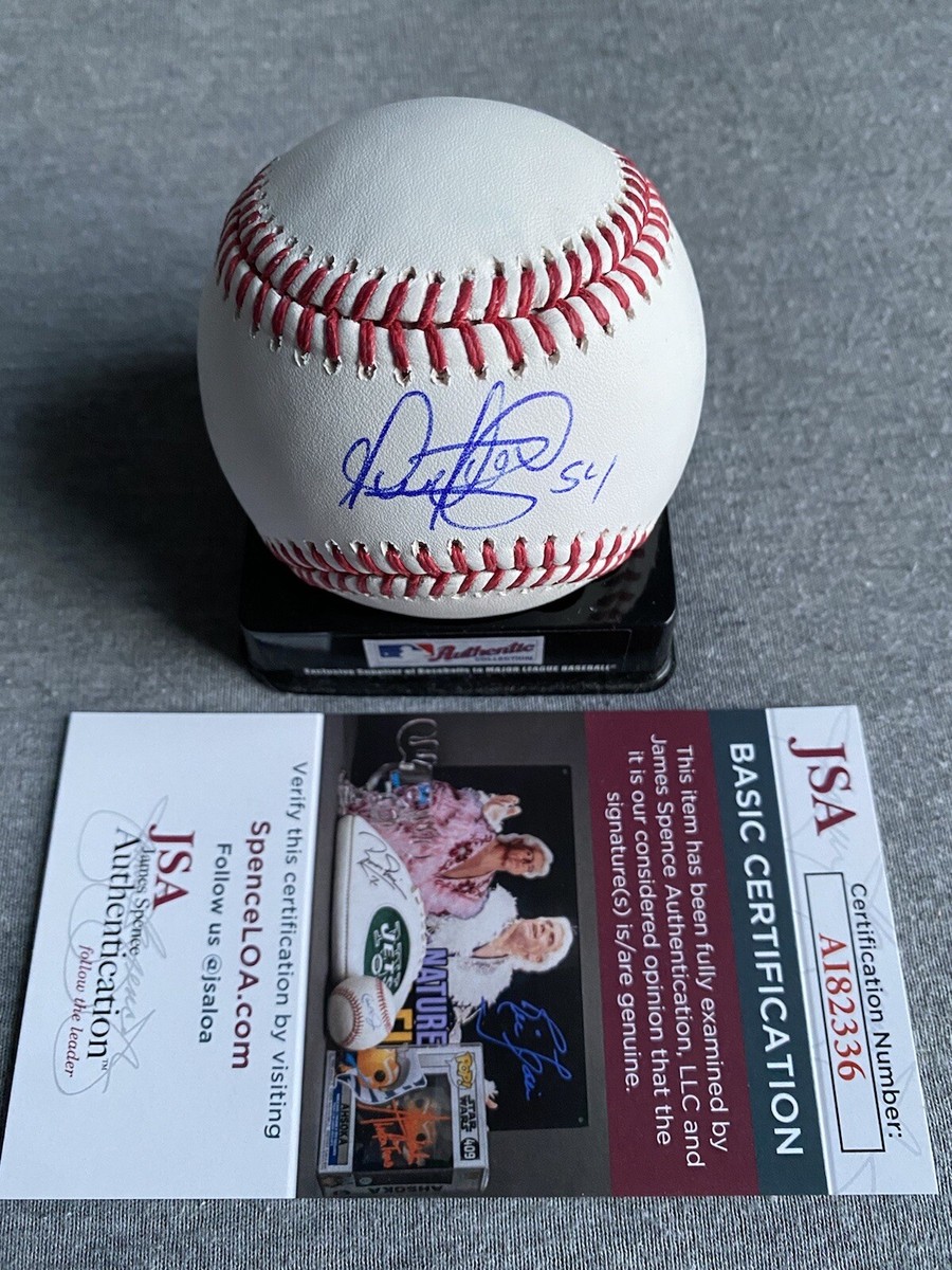 Martin Perez Texas Rangers signed MLB baseball COA Autographed Boston Red Sox Martin Perez Texas Rangers signed MLB baseball COA Autographed Boston Red Sox
