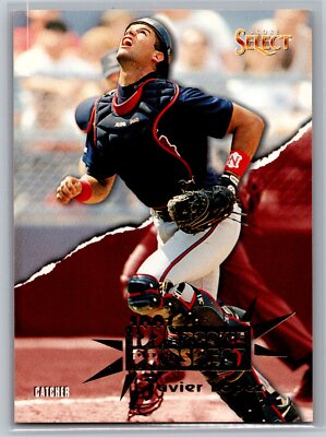 1994 Select Rookie Prospect Baseball #188 Javier Lopez RC Atlanta Braves