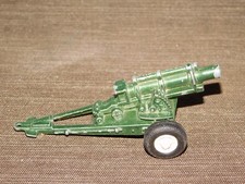 VINTAGE USA TOY 3 1/2" LONG TOOTSIETOY METAL HOWITZER CANNON