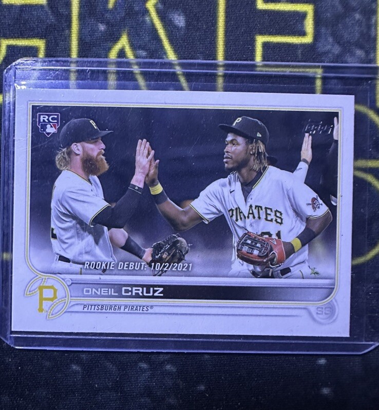 2022 Topps Update Oneil Cruz Rookie #US113 Pittsburgh Pirates