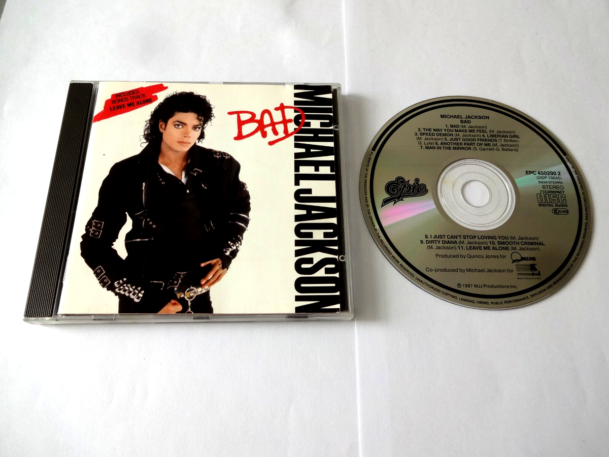 Michael Jackson - Bad (CD 1987) Japan Pressing | eBay UK