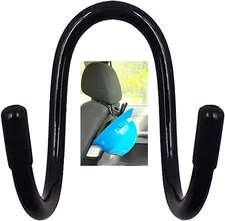 Pmsanzay Universal over the Seat Hard Hat Rack,Hard Hat Holder Back Seat Hanger