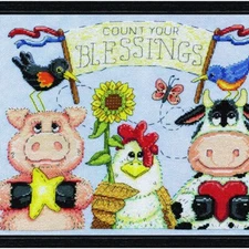 StitchMaster's Diverse Cross Stitch Kit: Count Your Way to Creativity!