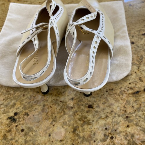 Zapato de mujer vintage Bottega Veneta con honda trasera 7 - Imagen 2 de 7