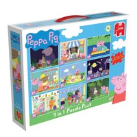 Peppa Pig 9-in-1 Jigsaw Puzzle Pack Peppa Pig 9-in-1 Jigsaw Puzzle Pack