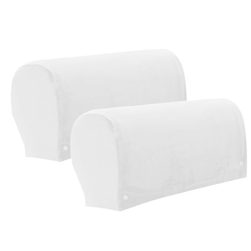 2PCS Stretch Sofa Armrest Covers Furniture Couch Arm Protector New Sofa Cover - Picture 15 of 21