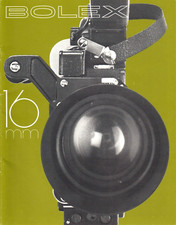 ? Paillard Bolex 16mm Brochure Full Range H16 Movie Cameras Lenses Accessories