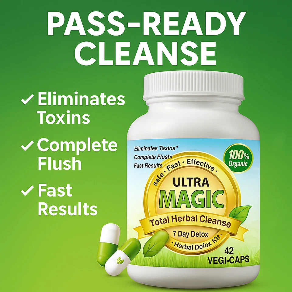 Ultra Magic Detox™ 7-Day Cleanse - Full Body Herbal THC Detox Kit & System Flush - Image 3 of 4