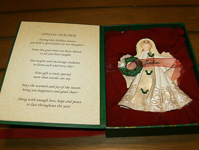 Someone Special -Teacher -Holiday Ornament Pavilion Gifts- New